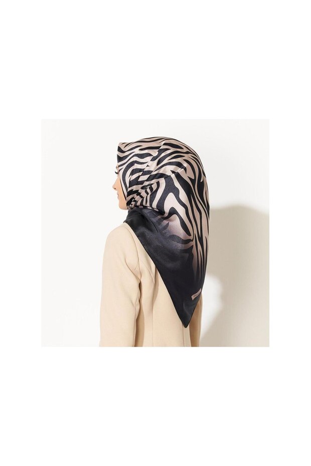 Zebra Kristal Eşarp - 1