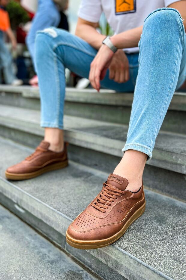 CH157 - CKT Retro Erkek Ayakkabı TABA - 2