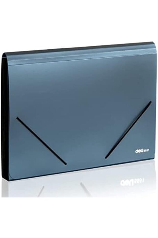 A4 13 Pocket Expanding File Folder with Elastic Closure, Assorted - 2