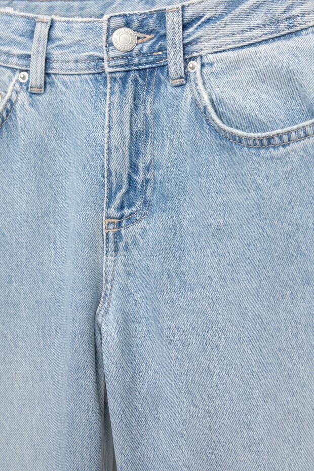 Düz kesim düşük bel jean - 7