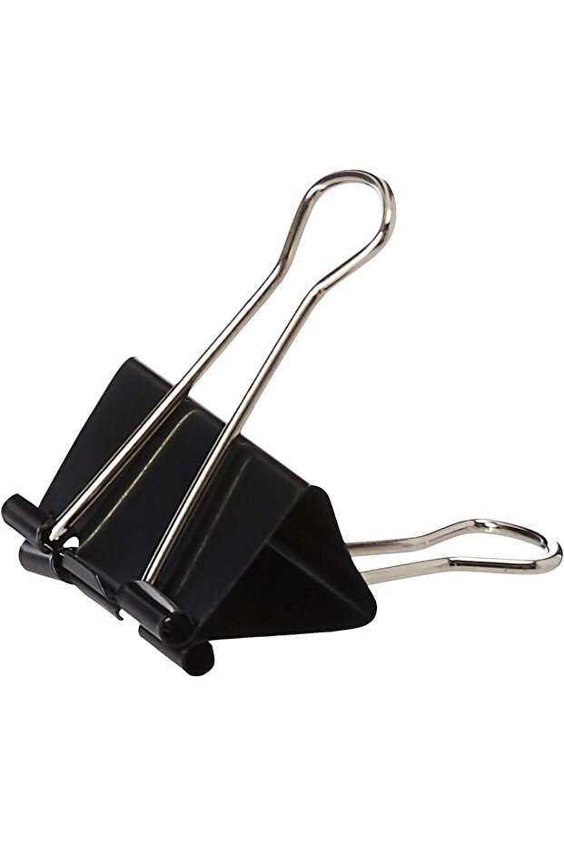41 mm Binder Clip Box Black, E38562