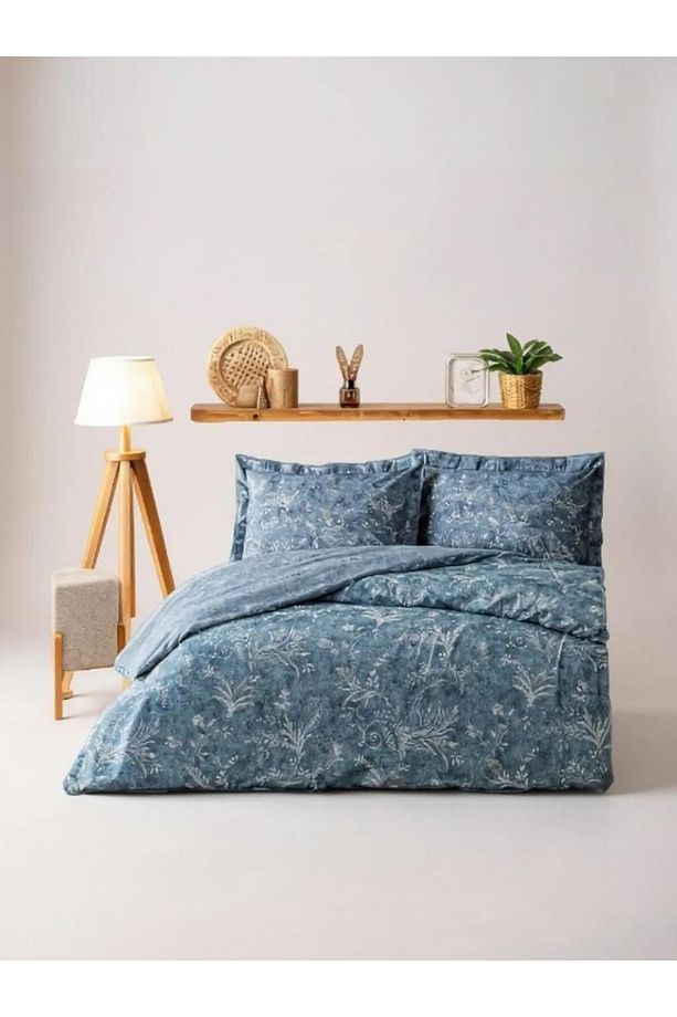 Ranforce Flor Esprial Çift Kişilik Nevresim Takımı - 1