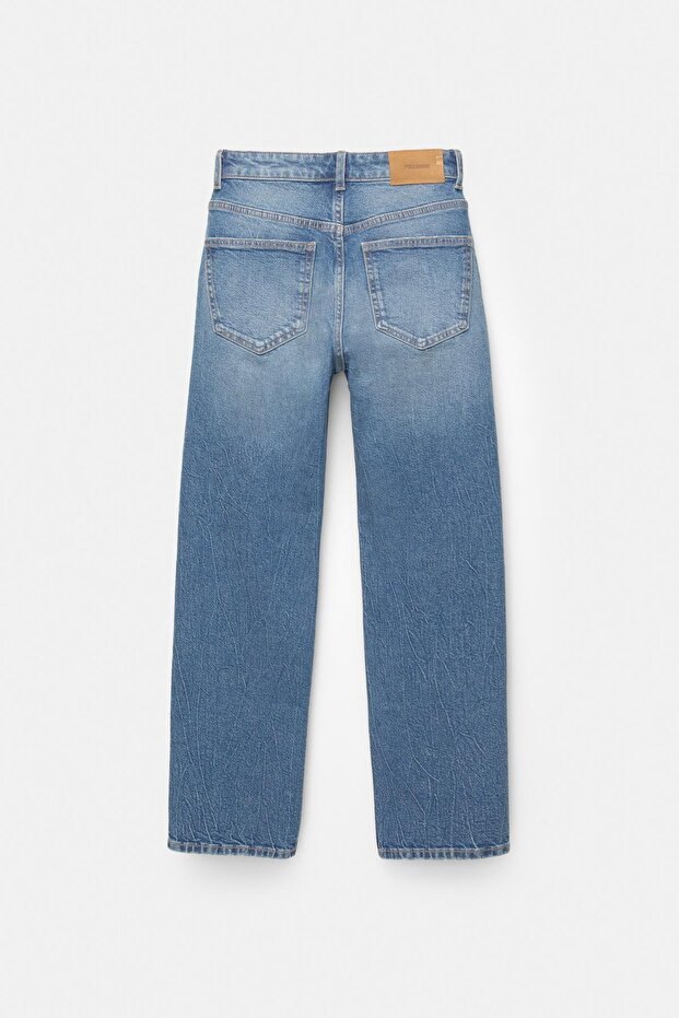 Düz kesim comfort jean - 8