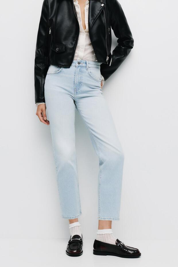 Düz kesim comfort jean - 4