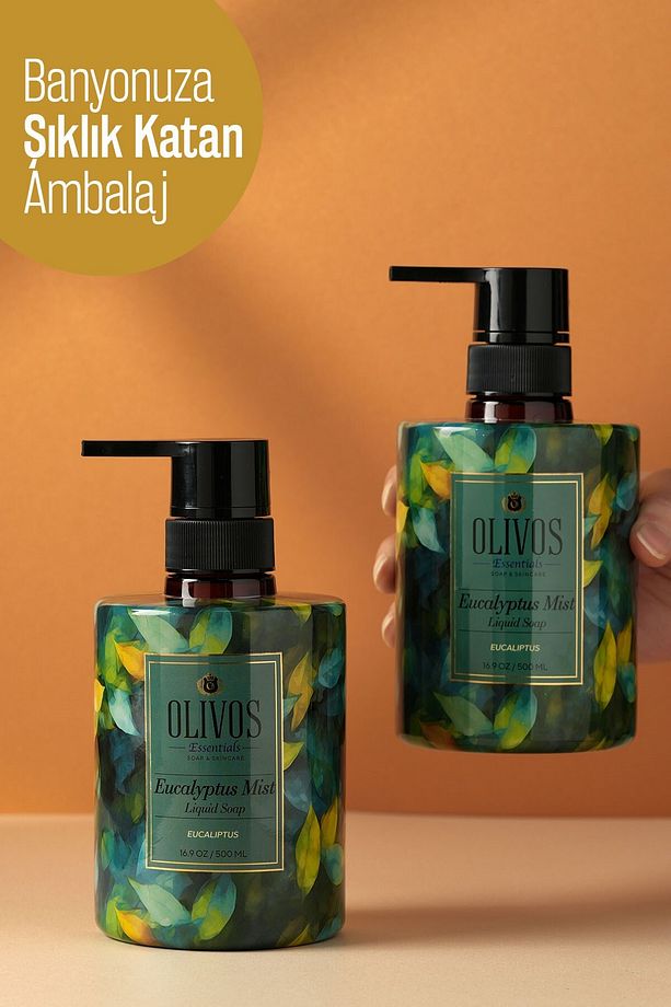 Sıvı Sabun Sanat Koleksiyonu Deneme Seti: Tablo Gibi Şişe Muhteşem Koku Nemlendiricili 5 ADET 500 ML - 2