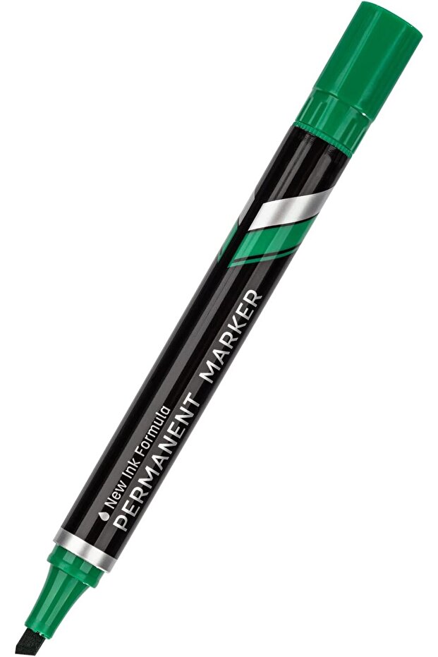 Think 1.5-5 mm Chisel Tip Permanent Marker, Green - 1