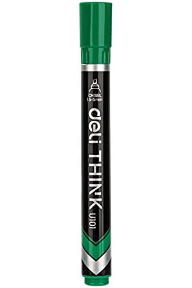 Think 1.5-5 mm Chisel Tip Permanent Marker, Green - 4