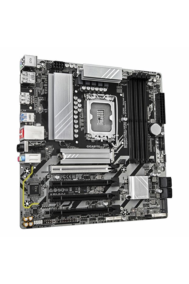 B860M DS3H WiFi6E DDR5 (9066MHz)OC M.2 HDMI/DP PCIe 5.0 1851P mATX Anakart - 3