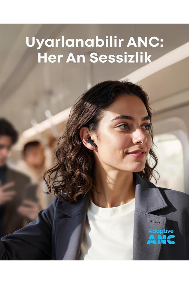 Soundcore P41i Dahili Powerbank Özellikli Kablosuz Kulaklık, Siyah - A3937 - 3