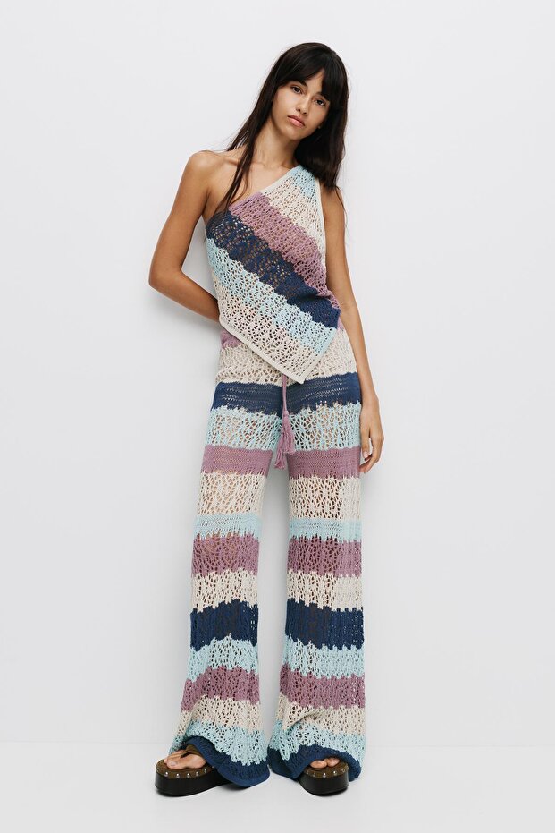 Çizgili kroşe top - 3