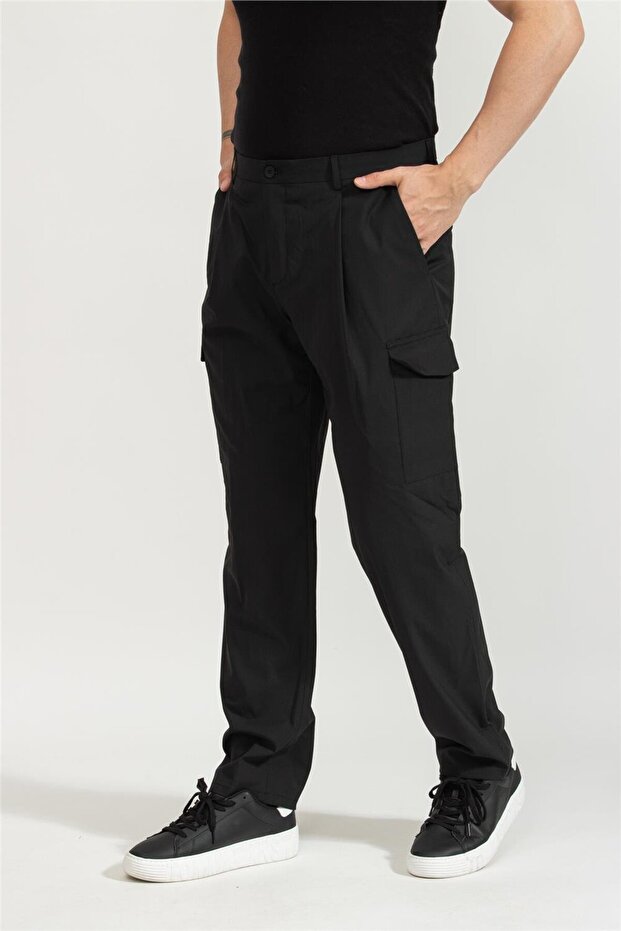 Techno Wool Cargo Erkek Chino Pantolon - 2