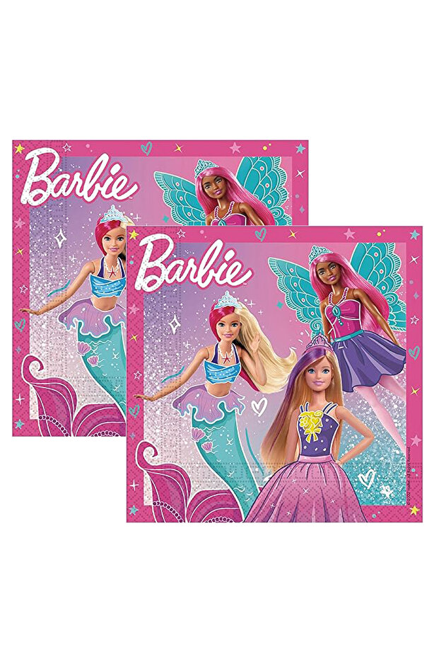 Barbie Temalı Peçeteler - 1