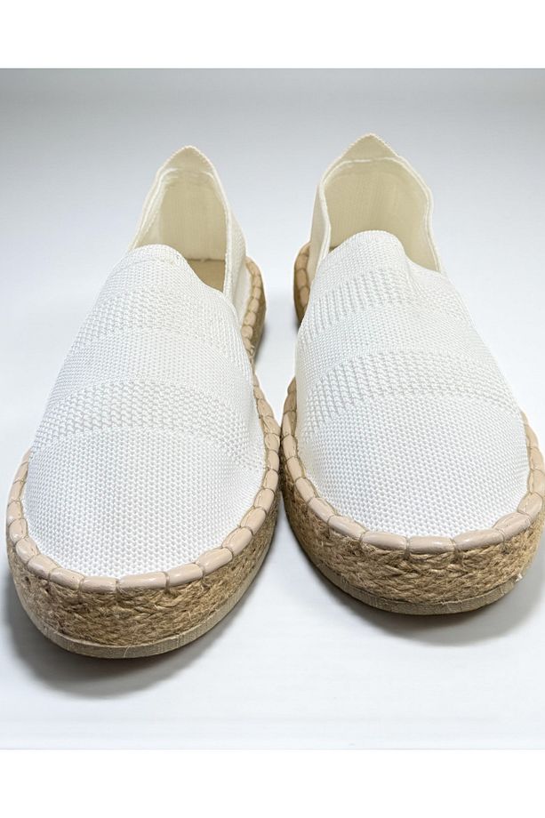 Basic Hasır Detaylı Erkek Espadril - 8