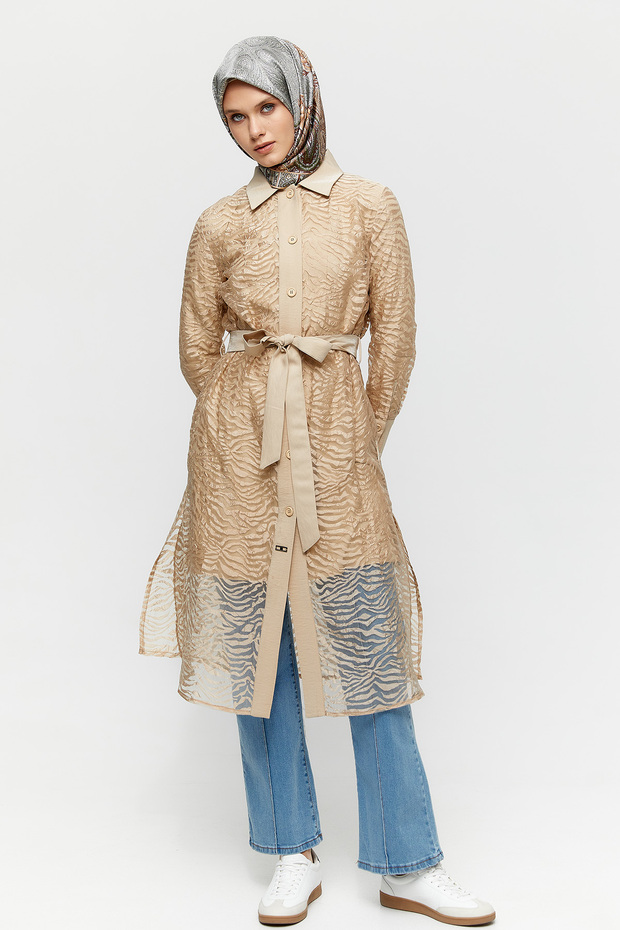 Zebra Desenli Twinset - 2