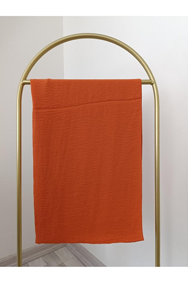 شال جاز برتقالي بنمط عادي - 1