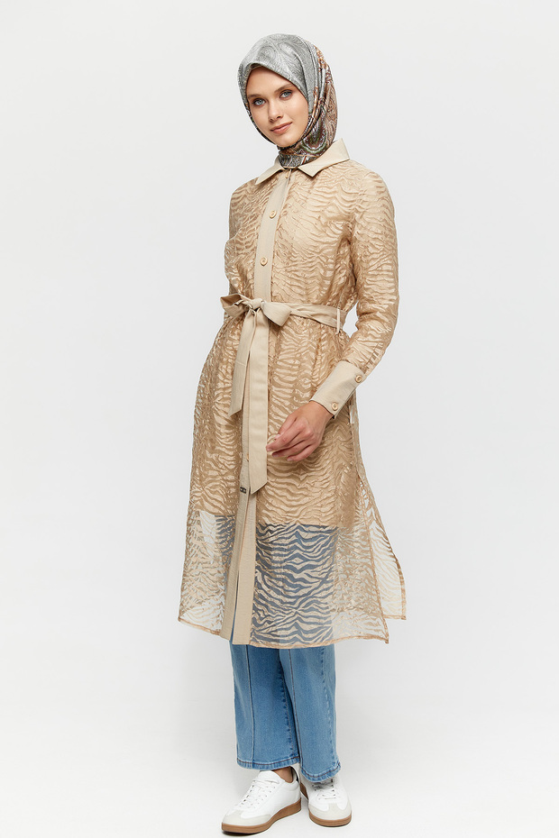 Zebra Desenli Twinset - 1