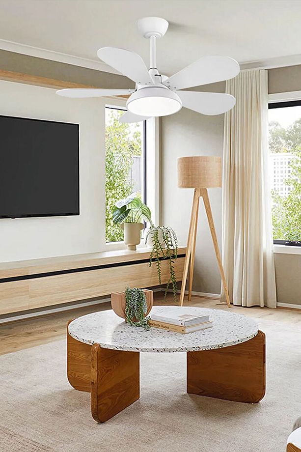 5 Kanat Smart Wifi Tavan Vantilatörü 107cm Zaman Ayarlı Hız Ayarlı JB051 - 3