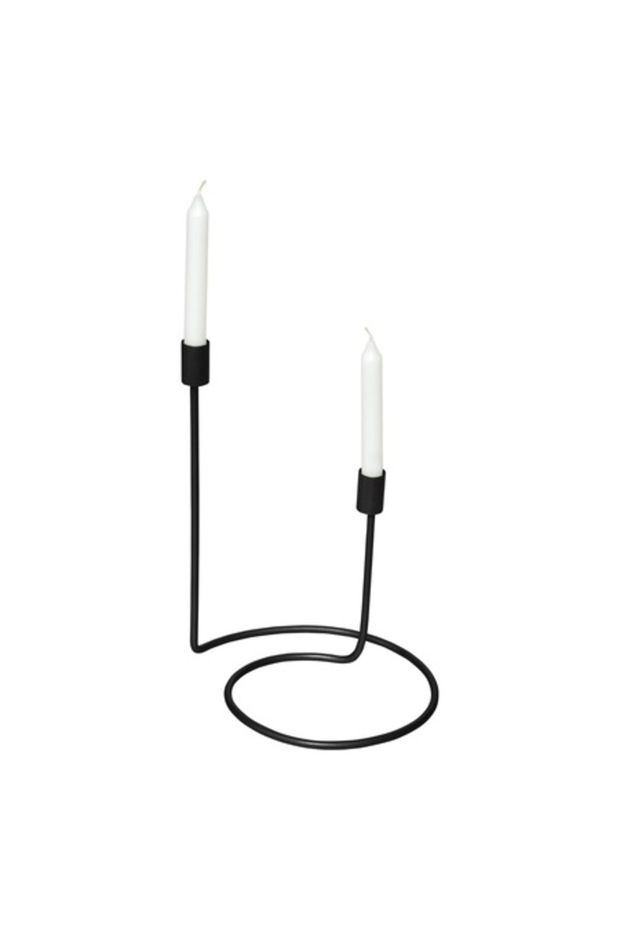 SHADOW FLAME Ματ Μαύρη Κηροπήγιο - 2