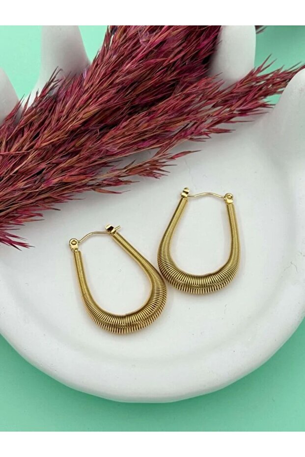 Women's Steel Ajda Earrings
