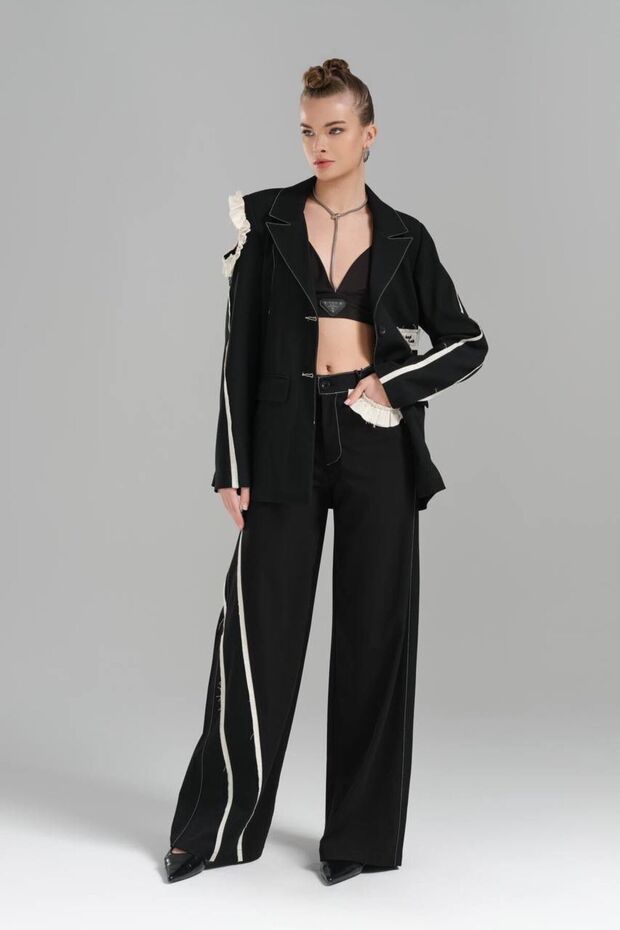 Special Design Pants Jacket Set - 1