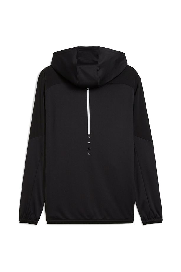 Erkek Siyah M Flex Fabric Mix Jacket Eşofman Üstü 527588-01 - 2