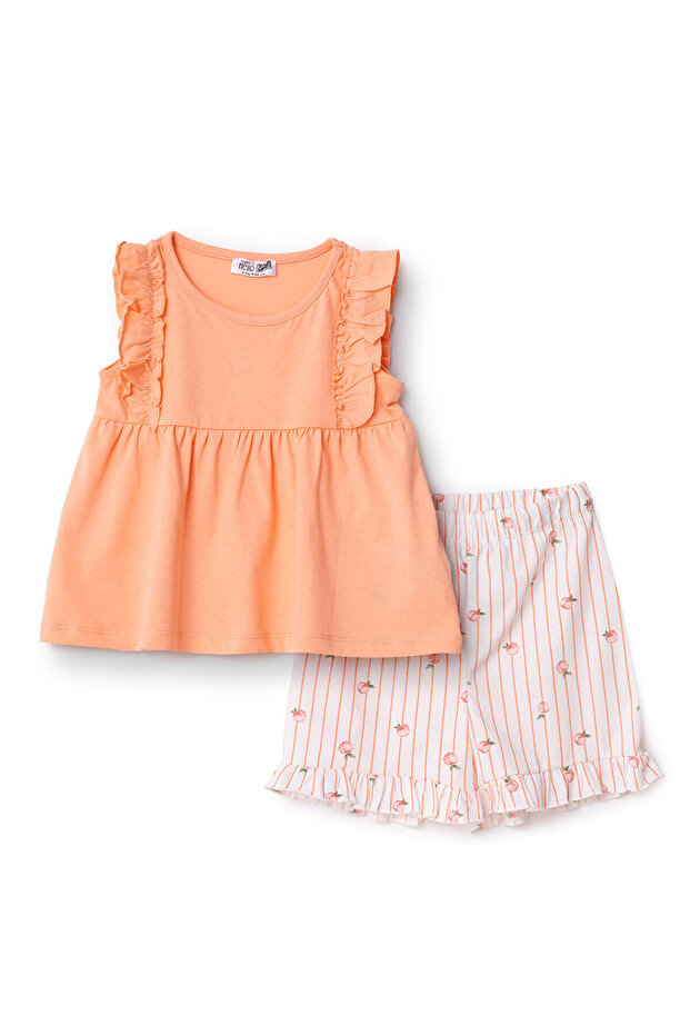 HelloBaby Basic Bluz-Şort - 1