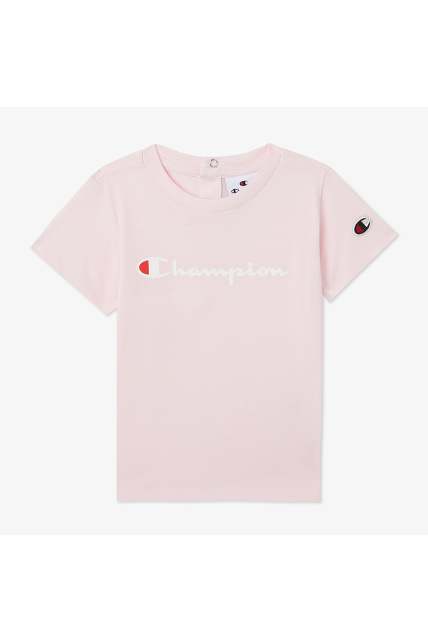 Çocuk Pembe/Lacivert Şort Takımı - 2