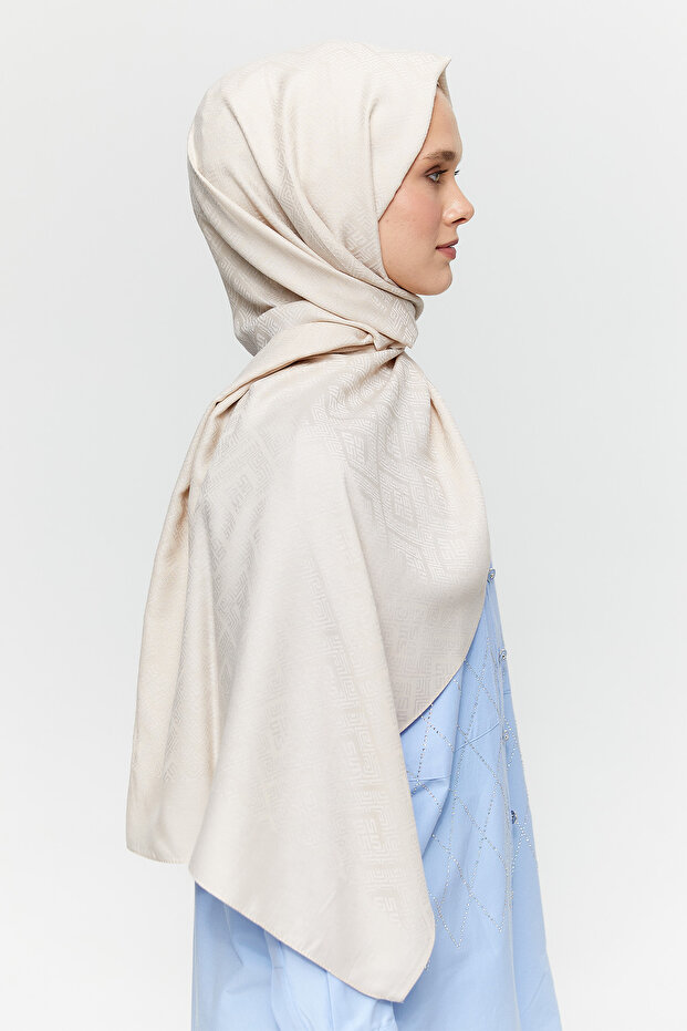 Logolu Lyocell Şal - 4