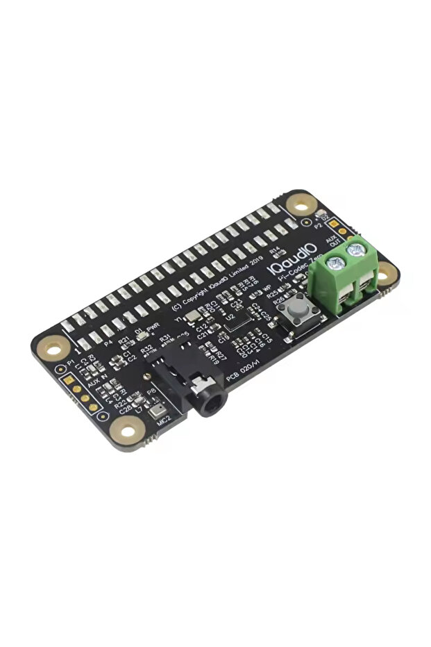 Placă Audio Raspberry Pi Codec Zero, I2S, compatibilă Pi Zero și Pi 4/5 - 1