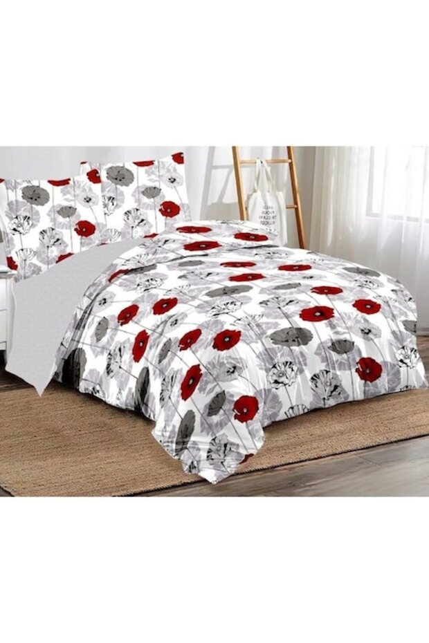 Double Bedding Set, Finet, 6 Pieces, 230x250cm, Multicolor