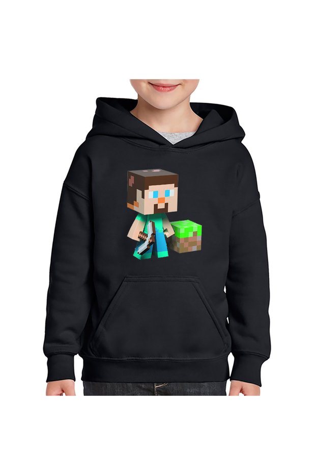 Hanorac copii Cool Steve Miner Minecraft