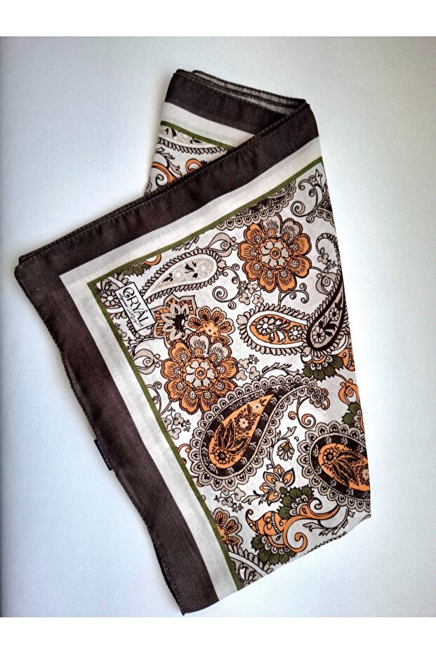 شال أهينك ناعم - بني - 3