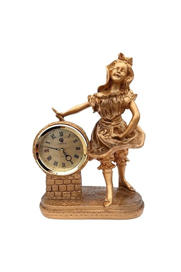 Decorative clock, face-shaped, 31 cm - 1