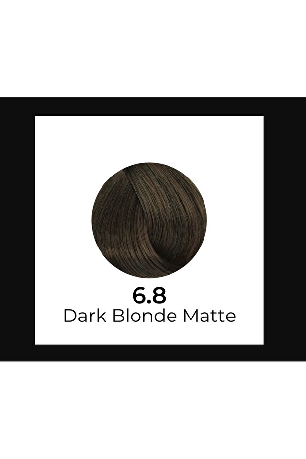 Hair Color No 6/8 Dark Blonde Matte 100ml