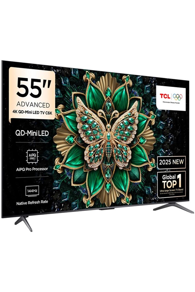 55C6K 4K UHD Uyumlu QD-MINILED 55" 144HZ GOOGLE TV - 2