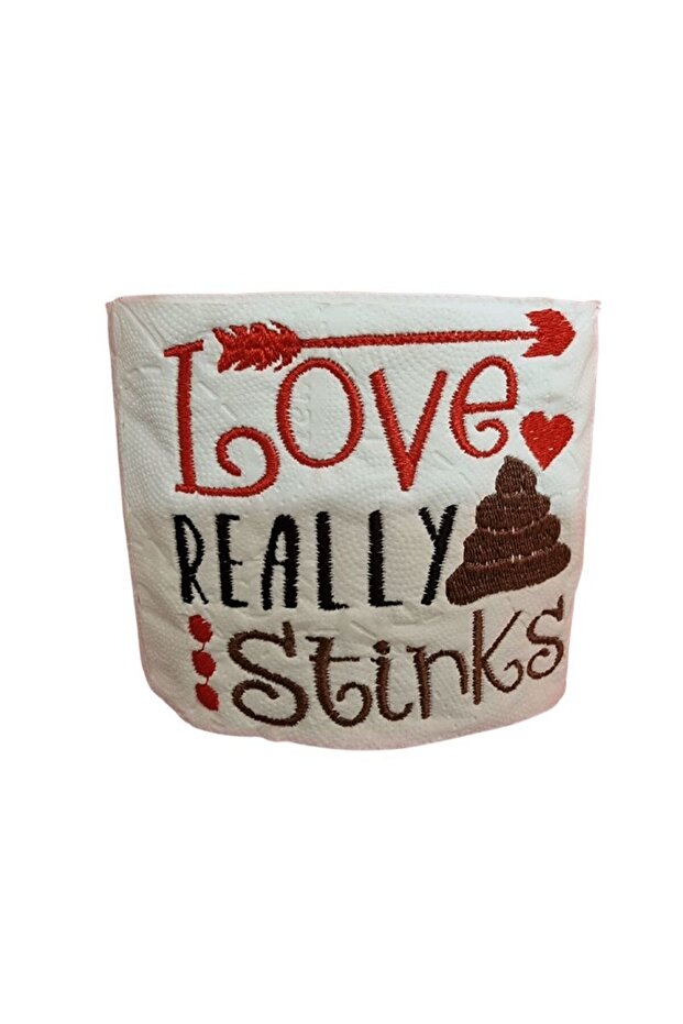 Hartie Igienica Brodata 'Love really', multicolor, celuloza - 4