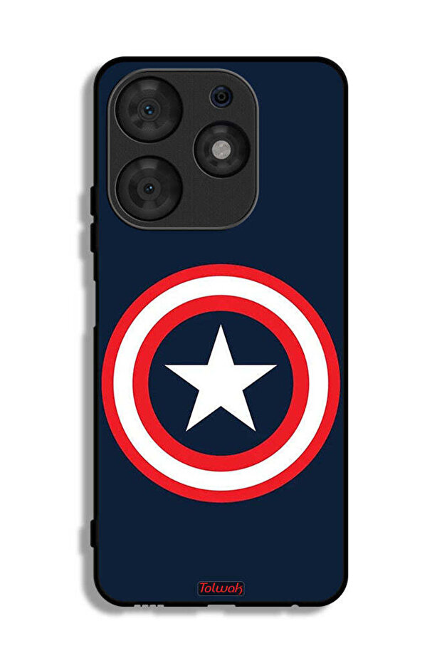 Tecno Spark 10 Pro Protective Case Cover Captain America