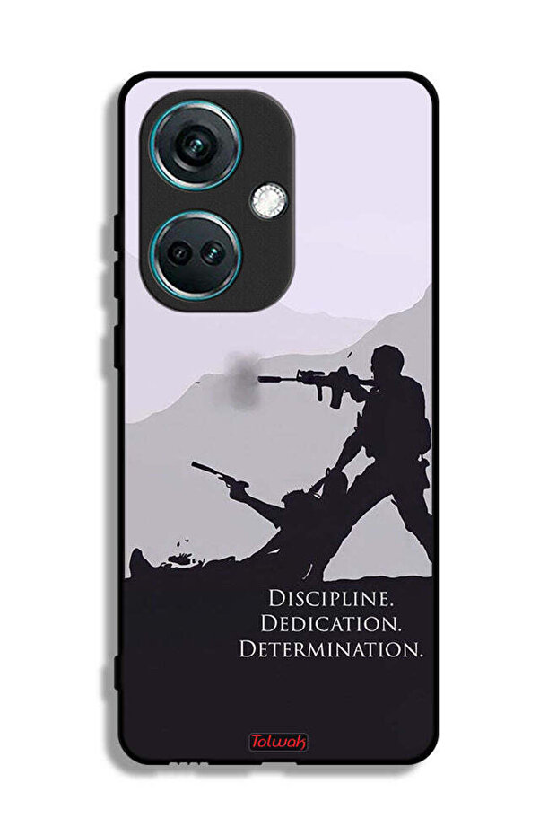 OnePlus Nord CE3 Protective Case Cover Discipline Dedication Determination