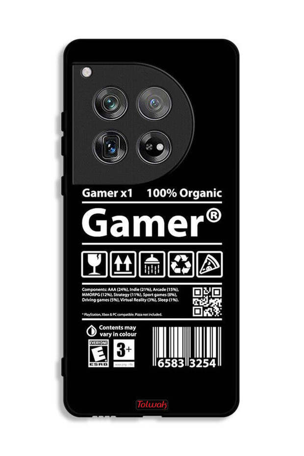 OnePlus 12 Protective Case Cover Gamer Sticker