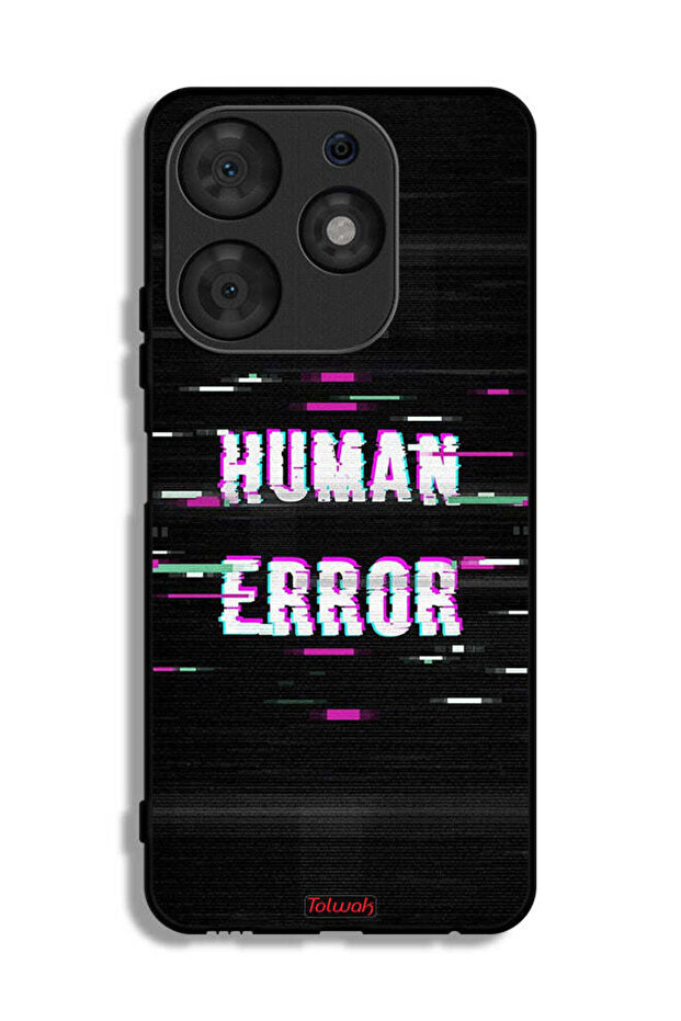 Tecno Spark 10 Pro Protective Case Cover Human Error