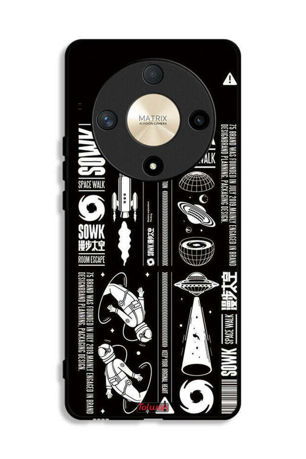 Honor X9b Protective Case Cover Sowk Space Walk Sticker