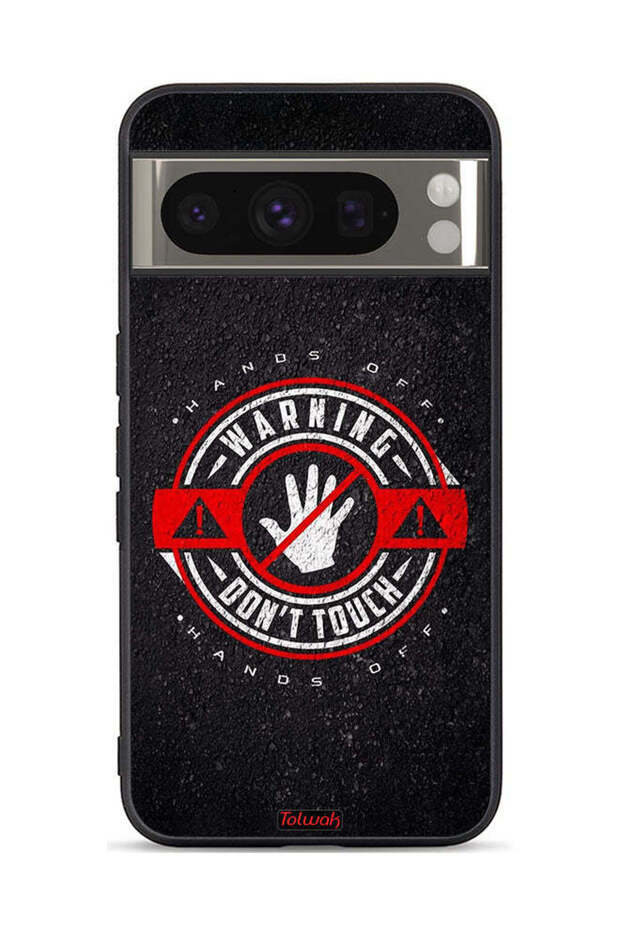 Google Pixel 8 Pro Protective Case Cover Warning Don_T Touch