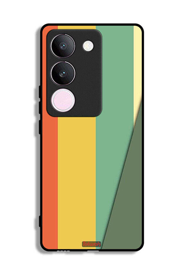 غطاء حماية لهاتف فيفو S17 بنمط بسيط - 1