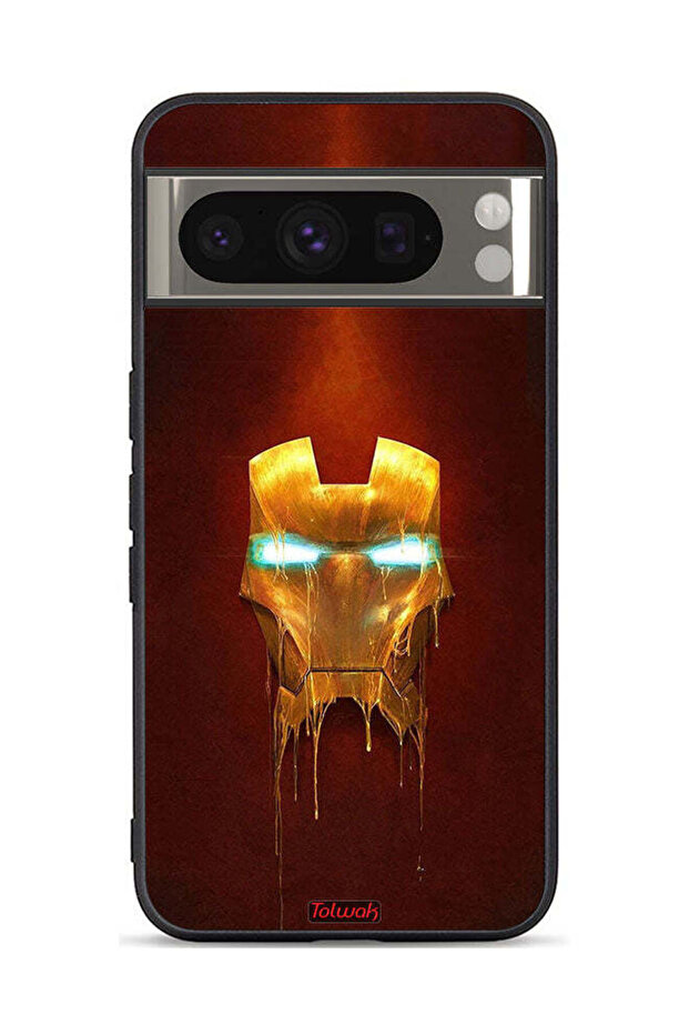 Google Pixel 8 Pro Protective Case Cover Iron Man Marvel Comics