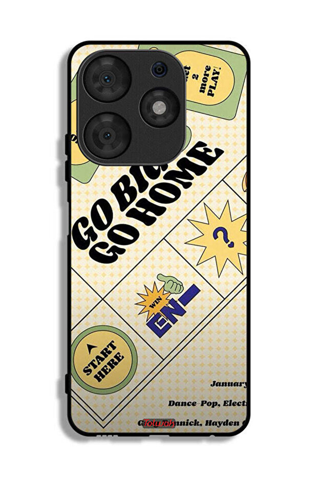 Tecno Spark 10 Pro Protective Case Cover Go Big Or Go Home