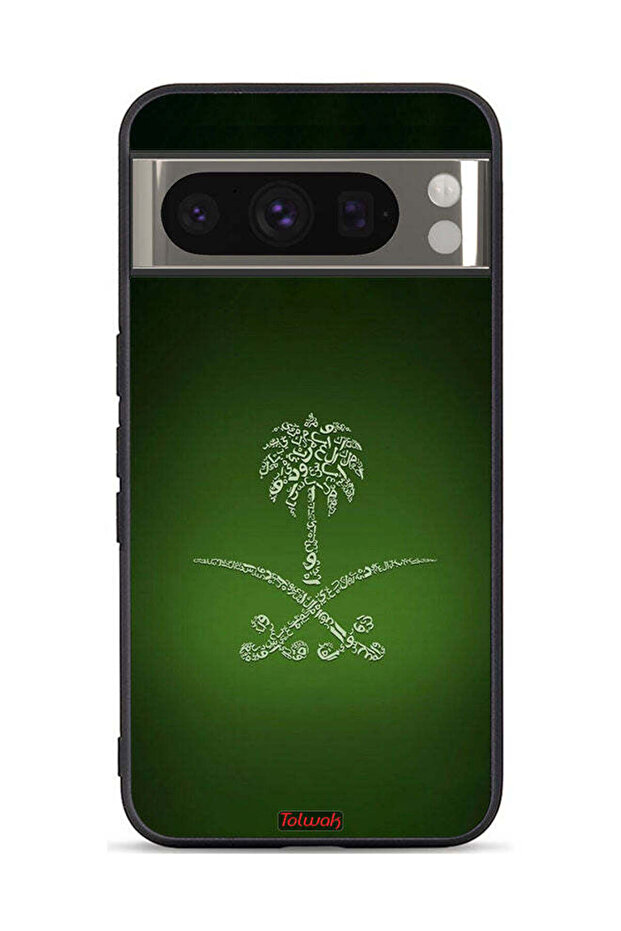 Google Pixel 8 Pro Protective Case Cover Kingdom Of Saudi Arabia Sign Vintage