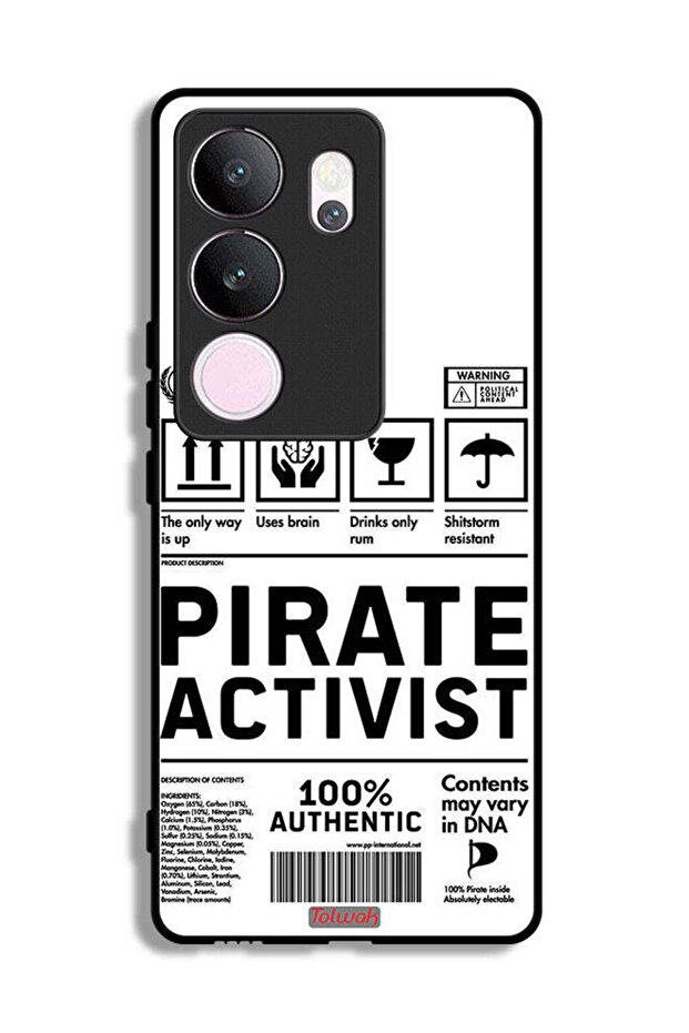 vivo V29 Pro Protective Case Cover Private Activist Sticker