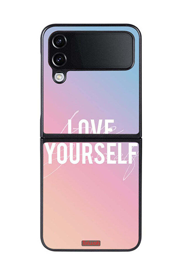 Samsung Galaxy Z Flip 4 Protective Case Cover Love Yourself