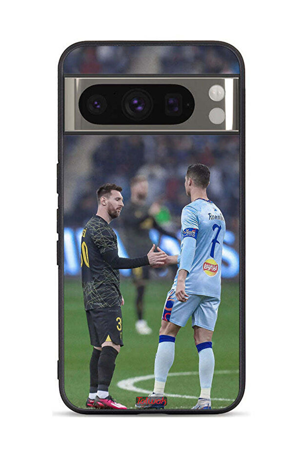 Google Pixel 8 Pro Protective Case Cover Messi And Ronaldo