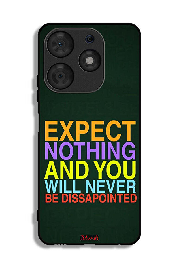 Tecno Spark 10 Pro Protective Case Cover Expect Nothing And You Will Never Be Disappointed